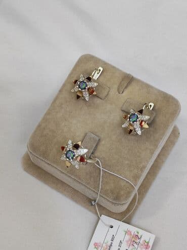 свадебные наборы ручной: Набор украшений, Проба 925, Женские, Новый — 1