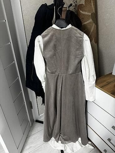 вечерние платья длинные пышные: Платье на кыз узатуу: длинное белое платье с отстёгивающимся велюровым — 2