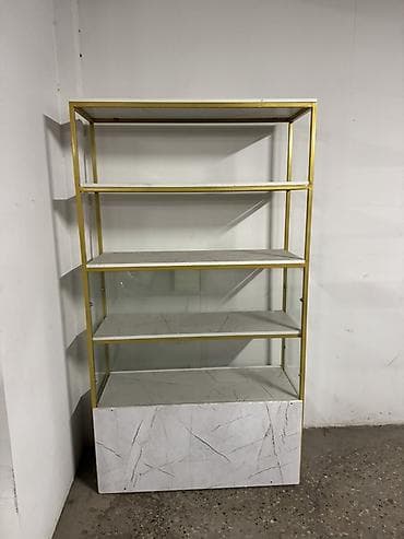 стеклянная полка: Полка для магазина, Железо — 1