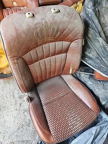 сиденья кожаные: Комплект сидений, Кожа, Toyota 2005 г., Б/у, Оригинал — 7