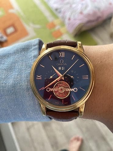 механизмы для часов: Классические часы часы, Omega, Швейцария, Мужские, Б/у — 2