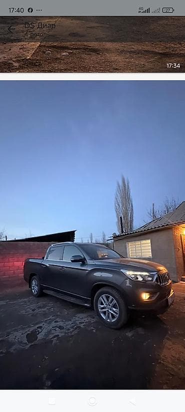 буксировка машин: Ssangyong Rexton Khan: 2019 г., 2.2 л, Автомат, Дизель, Пикап — 6