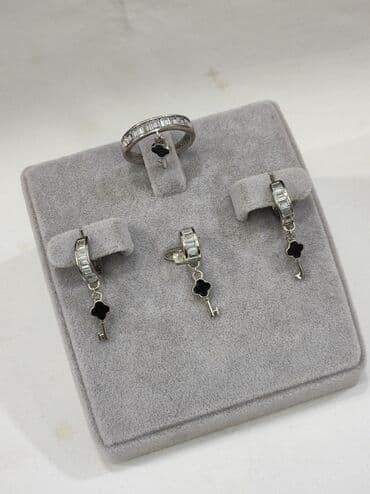 набор пандора: Серебряный Набор в стиле Ванклиф Серебро 925 пробы Дизайн Италия — 5