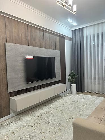 теплый стан бишкек: 2 комнаты, 77 м², Асанбай мкр Элитка, 9 этаж, Евроремонт — 3