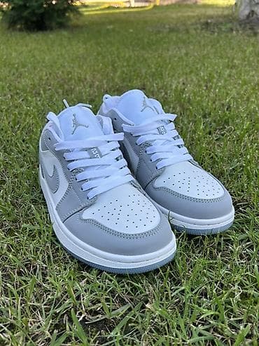 jordan nike: Кроссовки, 38, 37.5, Nike, Новый, цвет - Серый, Платная доставка, Самовывоз — 1