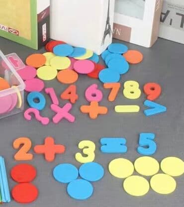 детская одежда оптом от производителя: Набор для счёта! Подходит для детей от 2-8лет. В наборе 100 шт — 4