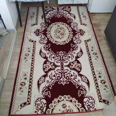 купить красную дорожку: Энсиз узун килем Жаңы, Синтетика, Оюу, Накталай эмес/накталай төлөм — 1