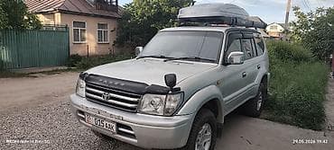 араб крузак: Toyota Land Cruiser Prado: 1998 г., 3.4 л, Автомат, Бензин, Жол тандабас — 5
