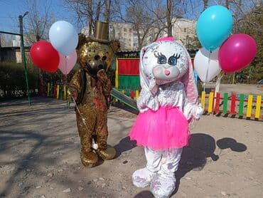 прокат костюма мишки тедди: Ростовая кукла, Зверушка, Тедди — 1