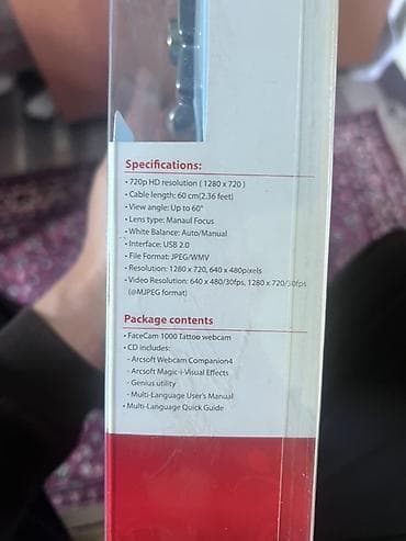 rtx 3090ti: 🎥 Веб-камера Genius FaceCam 1000 (HD 720p) — новая в упаковке — 2