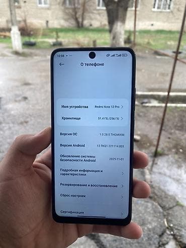 Redmi, Redmi Note 12 Pro Plus, 256 ГБ, цвет - Черный