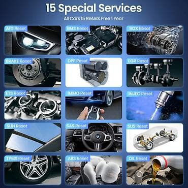 tps: Современный диагностический Bluetooth-сканер для автомобилей MUCAR — 5