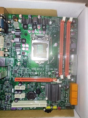 материнская плата 1156: Материнская плата для ПК, LGA1156, Micro-ATX — 3