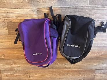 forerunner 965: Рюкзаки Samsonite — комплект из 2 штук (фиолетовый и чёрный). И синяя — 1