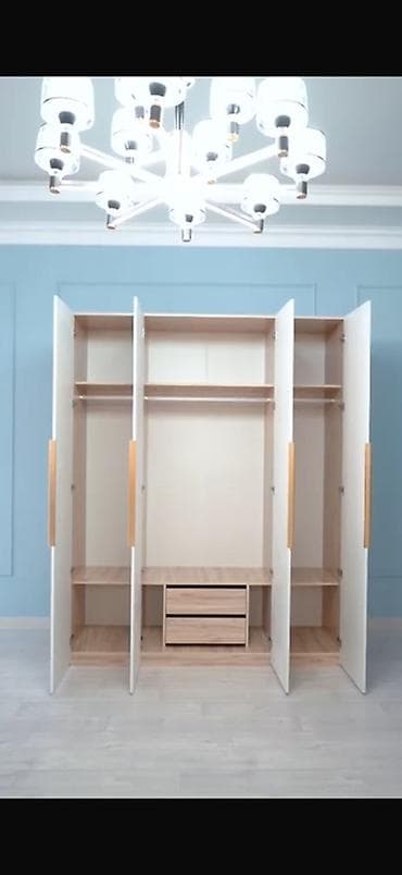 шкафы для одежды бишкек: Шифоньер, шкаф для одежды, Прямой, ЛДСП — 1