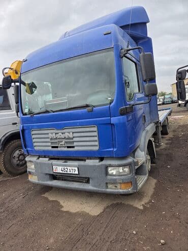 купить фуру с прицепом бу: Грузовик, MAN, Дубль, 6 т, Б/у — 1