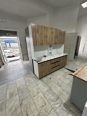 Кухонный гарнитур, цвет - Серый, Бесплатная доставка