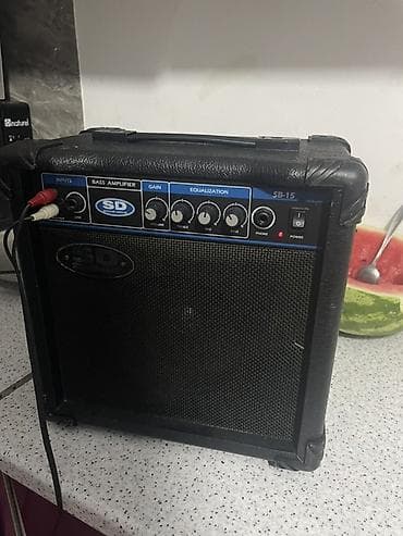 Басовый комбоусилитель SD Sound Group SB-15 - Тип: комбоусилитель для at lalafo.kg Басовый комбоусилитель SD Sound Group SB-15 - Тип: комбоусилитель для