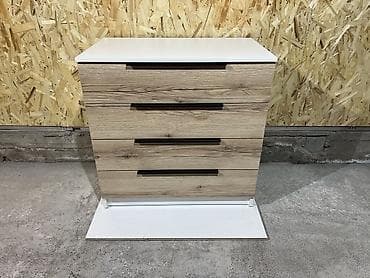 комтер: Комод для одежды, Новый, Без зеркала, ЛДСП, цвет - Белый, Бесплатная доставка — 2