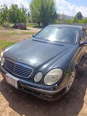 к7 черный: Mercedes-Benz E-Class: 2003 г., Седан — 1
