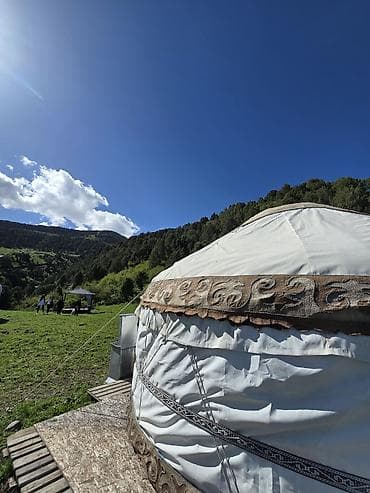 электровелосипед в расрочку: Аренда юрты, Каркас Деревянный, 100 баш, С полом — 2