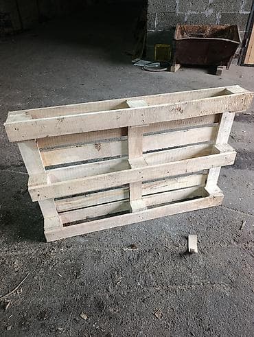 Компрессорлор: Деревянные поддоны (паллеты) - Материал: массив древесины — 4