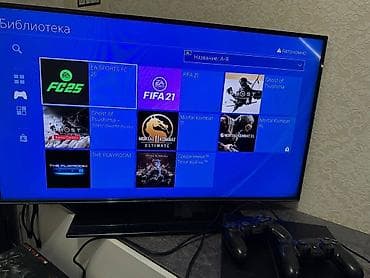 Xbox One: Sony PS4 FAT ПРОШИТАЯ HEN 12.52 В комплекте 2 джойстика и все — 3