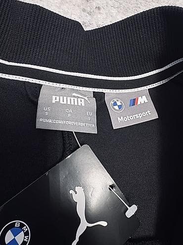 tech flece: Мужская толстовка, S, Puma, Новый, цвет - Черный, Платная доставка, Самовывоз — 2