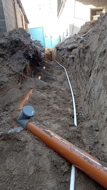 красить дом: Канализационные работы | Прокладка канализации Больше 6 лет опыта — 4