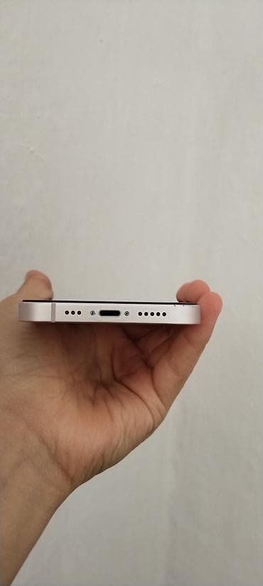 Уюлдук телефондор жана аксессуарлар: IPhone 13, Колдонулган, 128 ГБ, Күлгүн, Заряддоочу түзүлүш, Каптама, 75 % — 4