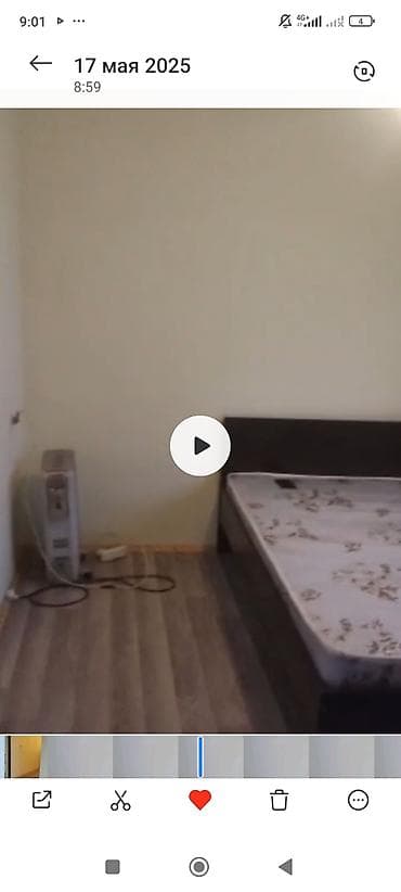 Кыймылсыз мүлк: 40 м², 2 бөлмө, Жылытылган, Жылуу пол, Брондолгон эшиктер — 3