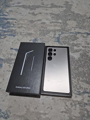 se electronics: Samsung Galaxy S25 Ultra, Б/у, 512 ГБ, цвет - Серебристый, 1 SIM, eSIM — 1