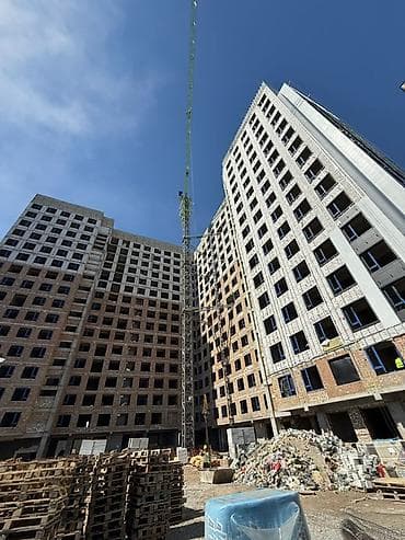 мадина резиденс: 2 комнаты, 74 м², Элитка, 3 этаж, Готовая ПСО (под самоотделку) — 8