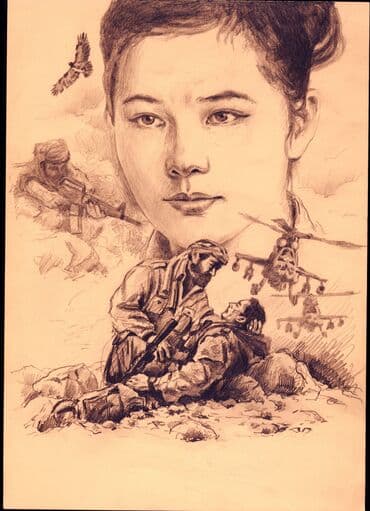 солдатские формы: Картины маслом в рамках— портреты легендарных советских маршалов — 5