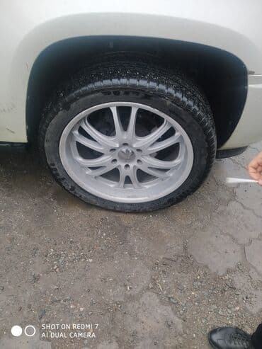 диски на мер: Дөңгөлөктөр монтажда 305 / 40 / R 22, Жай, Колдонулган, Комплект, Жеңил унаалар, Куйма, тешиктери - 6 — 1