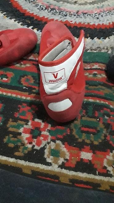 женские босоножки сабо: Борцовки VEGASTAR, красные - Тип: обувь для вольной/греко‑римской — 4