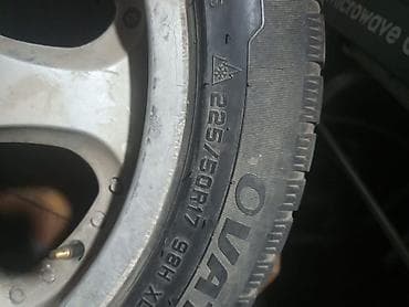 запаска на 17: Колеса в сборе 225 / 50 / R 17, Всесезонная, Запаска, Литые — 2
