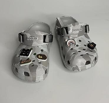 Сабо: Сабо, 36, 36.5, 37, Crocs, Новый, цвет - Серый — 3