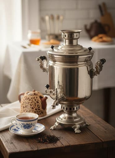 чайник электрический бу: Самовар, Б/у, Самовывоз — 1