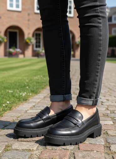 Лоферы, 37, TOOT, Б/у, цвет - Черный, Самовывоз