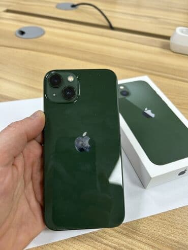 айфон 13 красный: IPhone 13, Зеленый, Коробка — 6