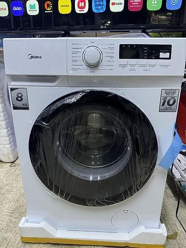 smart 8: Стиральная машина автомат, Новый, Midea, До 8 кг, Фронтальная, Оптом — 10
