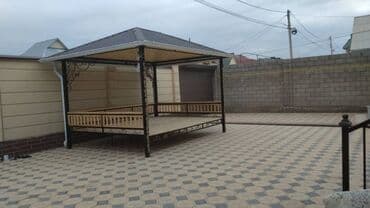 садовые беседки: Тапчан 3 x 3 x 3 м, Металл — 11