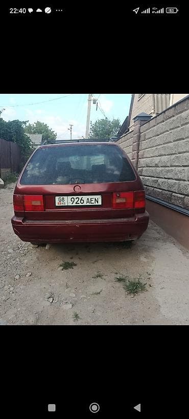 Volkswagen Passat Variant: 1994 г., Механика, Универсал — 2