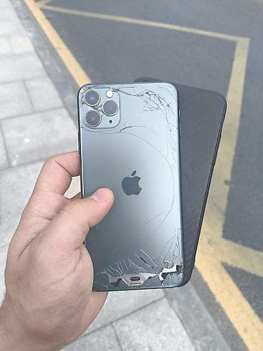 iphone x plus: IPhone 11 Pro Max, 64 ГБ, Matte Midnight Green, Чехол, 80 % — 2