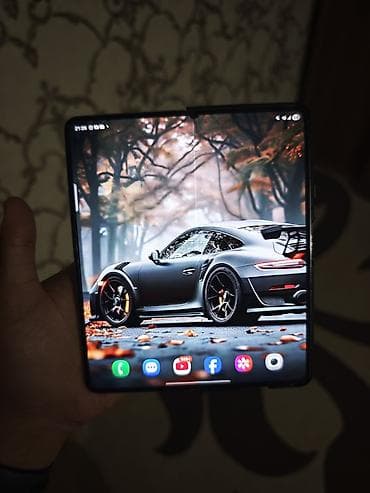 планшет 17: Samsung Galaxy Z Fold 5, Б/у, 256 ГБ, цвет - Серый, 2 SIM — 5