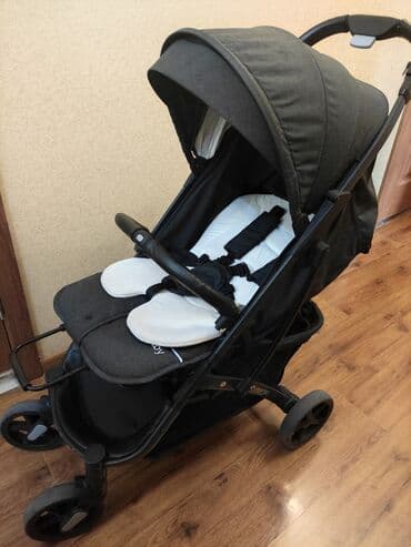 фирменная детская коляска: Коляска, Б/у — 2
