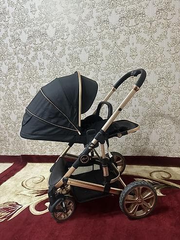 корзина для велосипеда: Коляска, цвет - Черный, Новый — 4