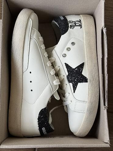 nike react: Кроссовки, 40, Golden Goose, Б/у, цвет - Белый, Платная доставка — 4