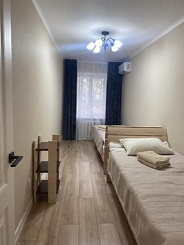 дом меняю на квартиру бишкек: 3 комнаты, 58 м², Хрущевка, 1 этаж, Евроремонт — 3